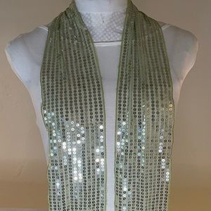 Sequin scarf